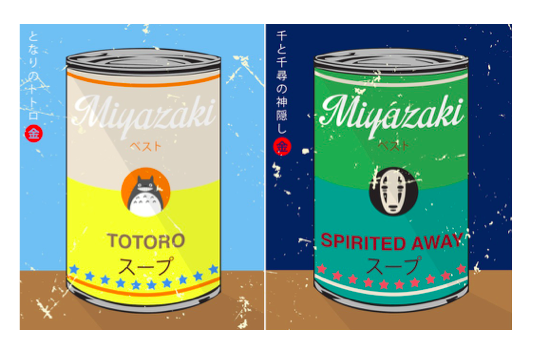 Special soup series - La Campbell's soup in salsa anime | Collater.al evd