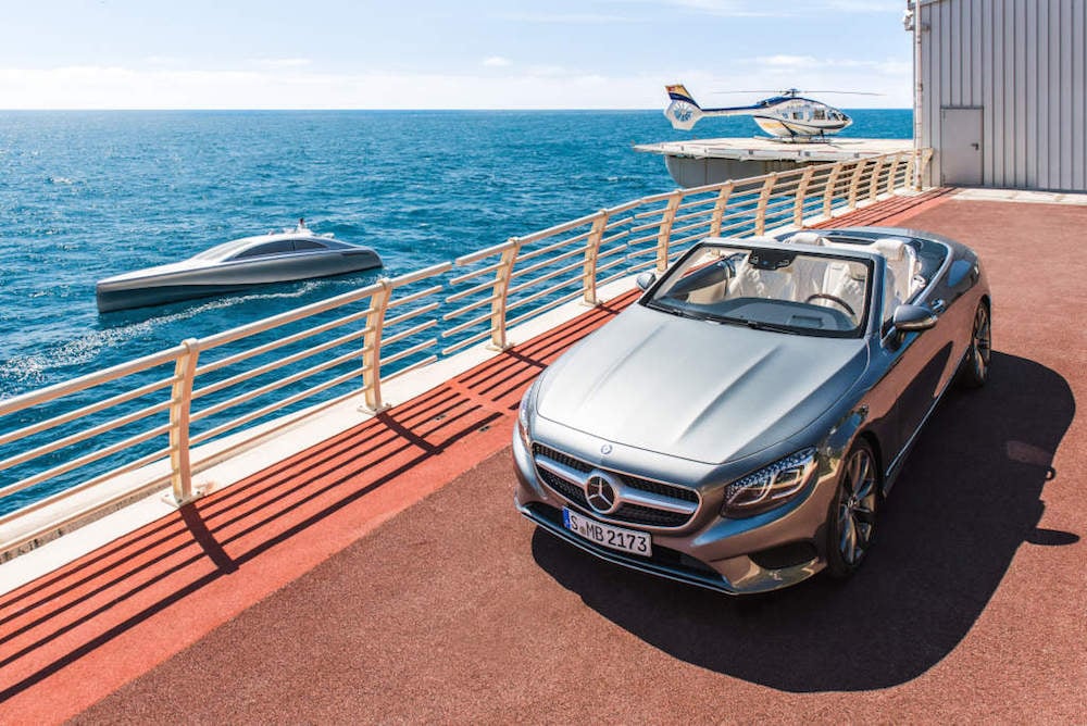 In Costa Azzurra con Mercedes Classe S | Collater.al