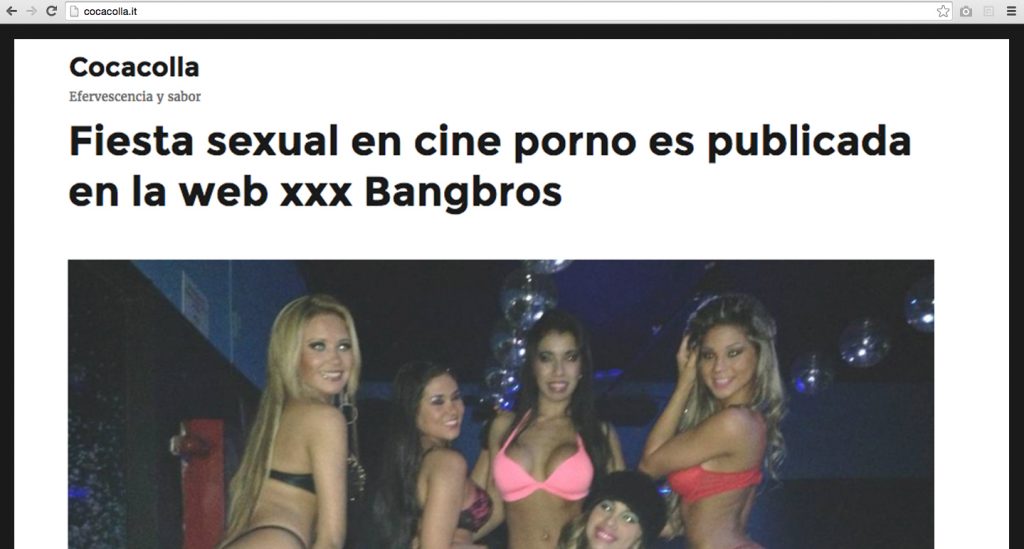 CocaColla.it - Miglior blog andato a puttane | Collater.al