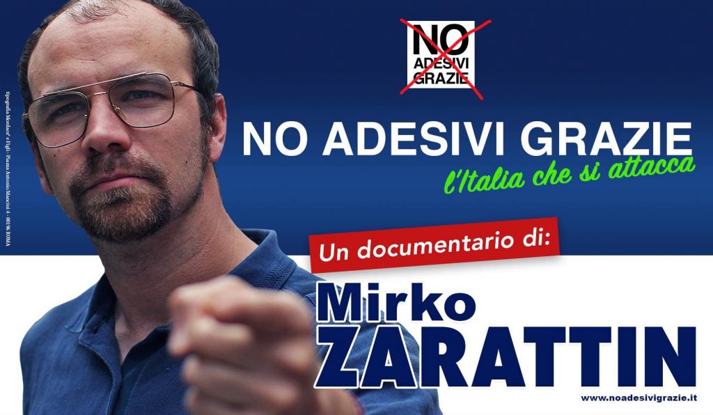 No Adesivi Grazie – L’Italia che si attacca | Collater.al