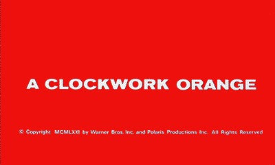 Full Movie GIFs - Interi film in fast forward | Collater.al - Arancia Meccanica