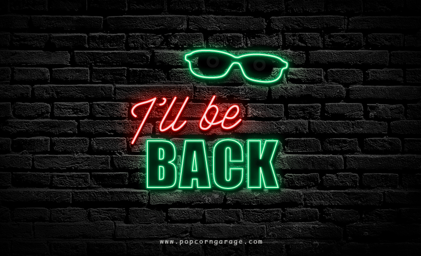 Le neon GIFs animate dei film cult create da Pop Corn Garage | Collater.al