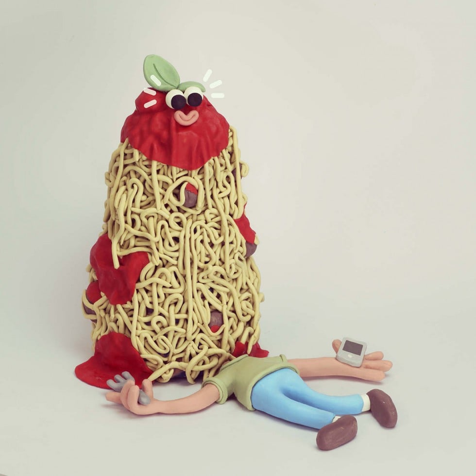 Le illustrazioni in plastilina di Stefano Colferai