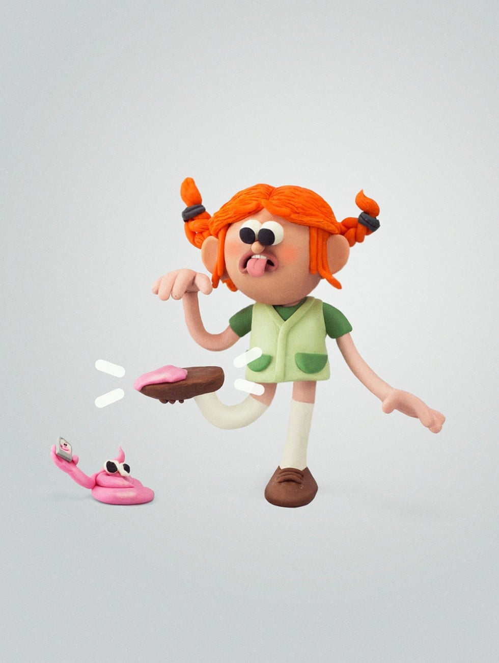 Le illustrazioni in plastilina di Stefano Colferai