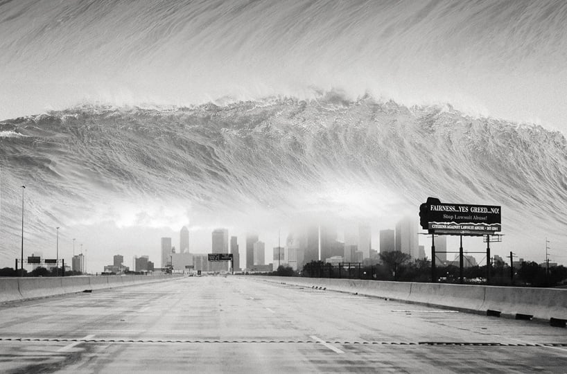 DrOWNing SKY - I fotomontaggi surreali di J. Flynn Newton | Collater.al