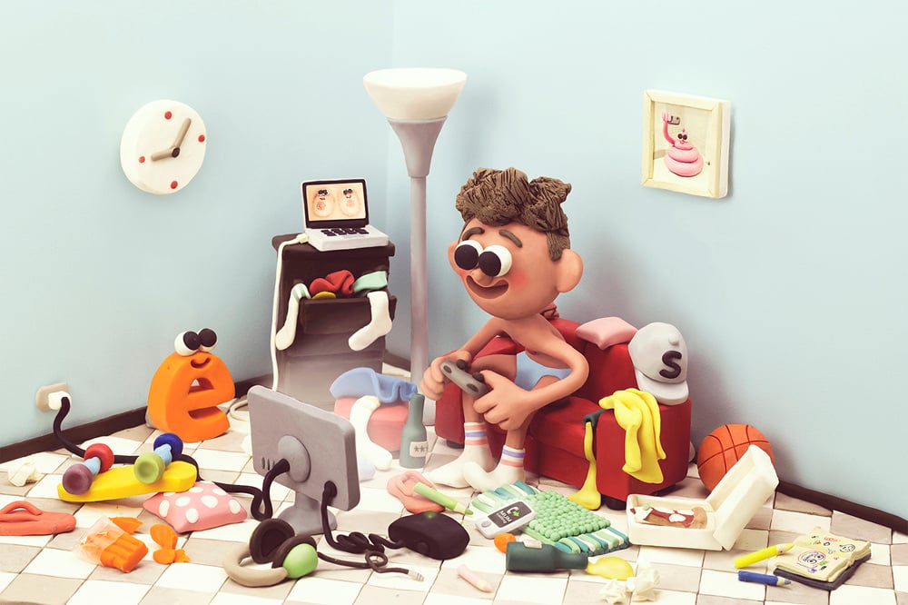 Le illustrazioni in plastilina di Stefano Colferai