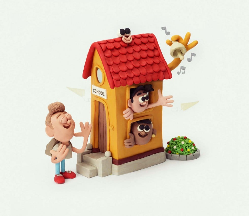 Le illustrazioni in plastilina di Stefano Colferai