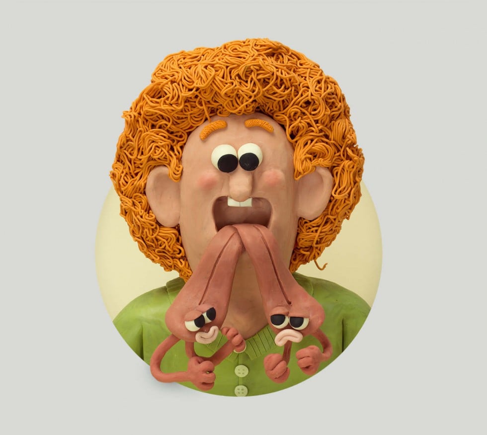 Le illustrazioni in plastilina di Stefano Colferai