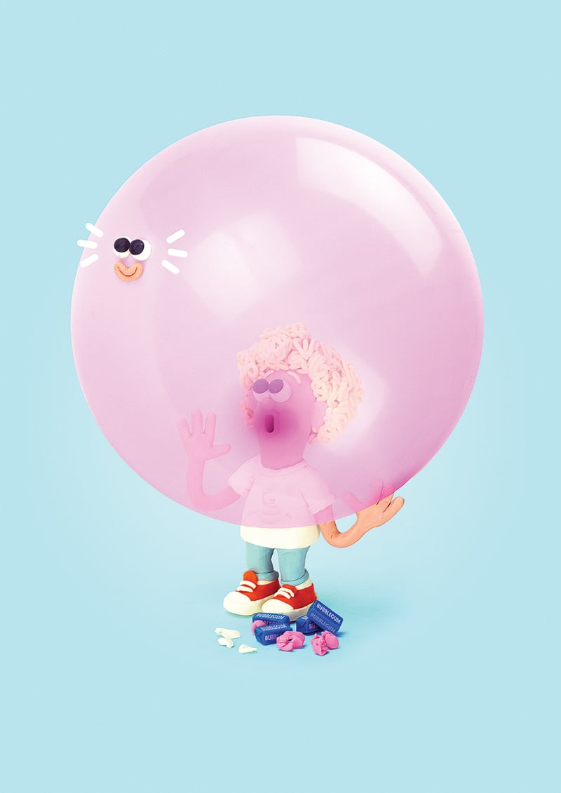 Le illustrazioni in plastilina di Stefano Colferai