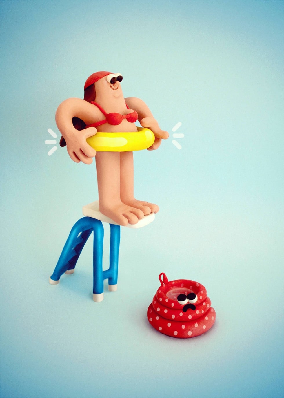 Le illustrazioni in plastilina di Stefano Colferai
