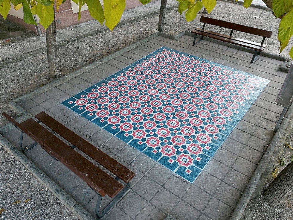 Floors - I pavimenti dipinti di Javier de Riba | Collater.al