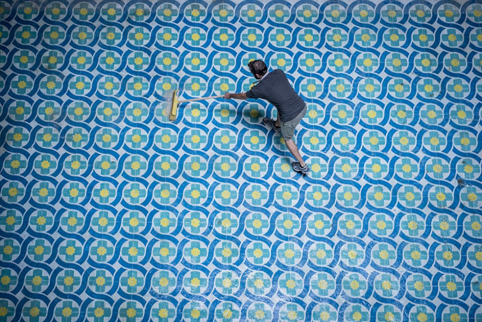 Floors - I pavimenti dipinti di Javier de Riba | Collater.al