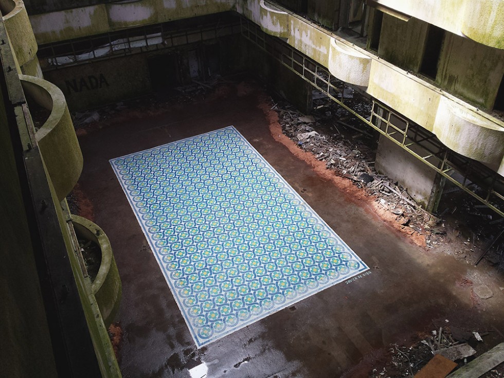 Floors - I pavimenti dipinti di Javier de Riba | Collater.al