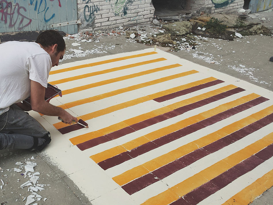 Floors - I pavimenti dipinti di Javier de Riba | Collater.al