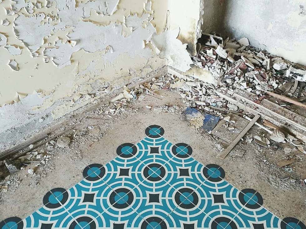 Floors - I pavimenti dipinti di Javier de Riba | Collater.al