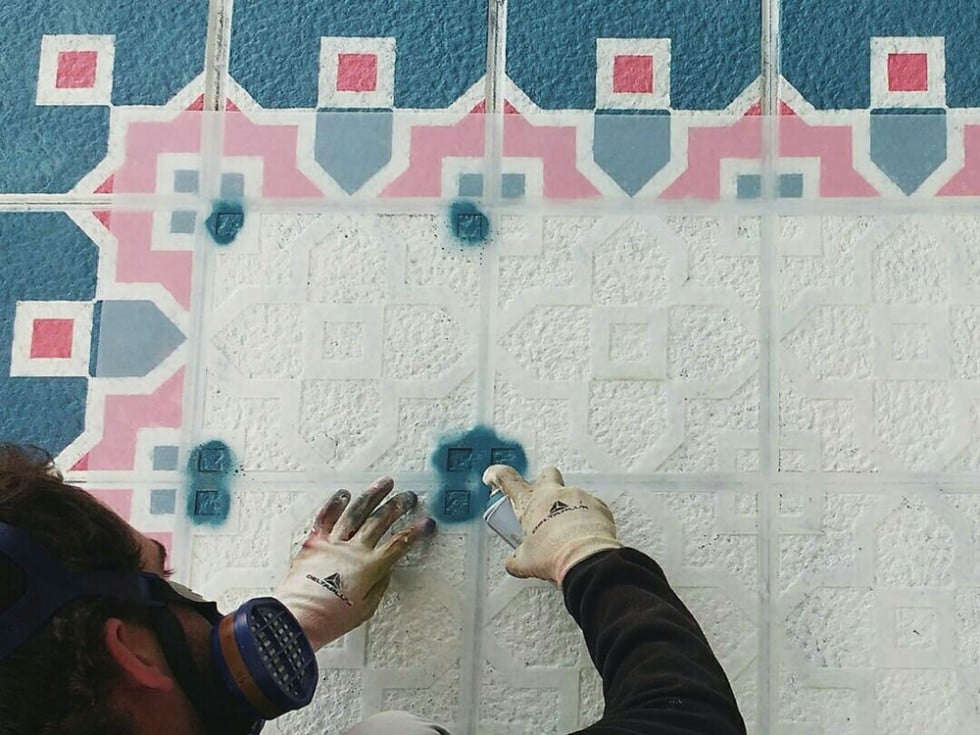 Floors - I pavimenti dipinti di Javier de Riba | Collater.al