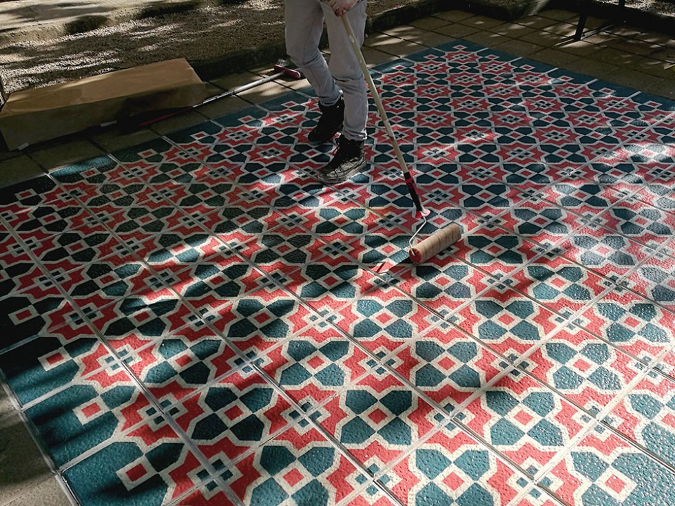Floors - I pavimenti dipinti di Javier de Riba | Collater.al