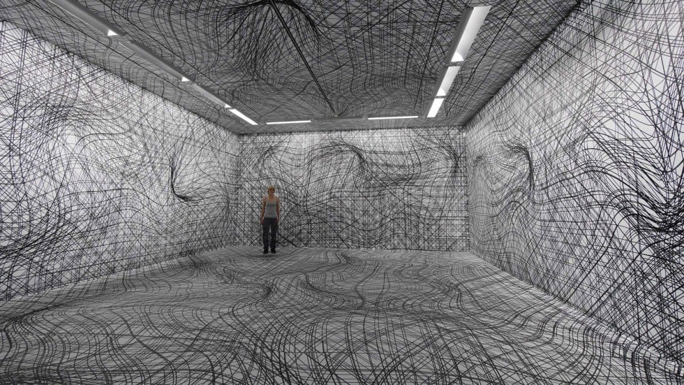 Le illusioni ottiche di Peter Kogler | Collater.al
