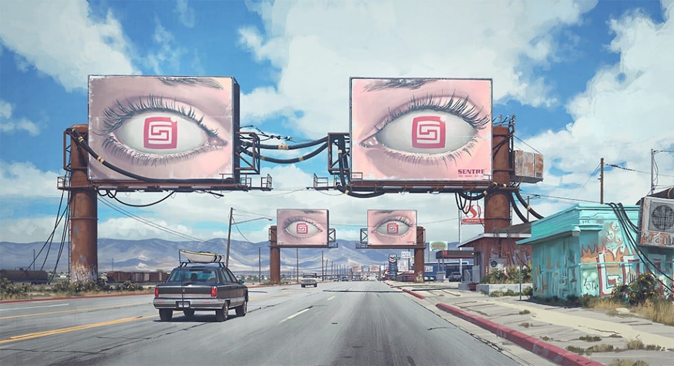 La distopia sci-fi dei quadri di Simon Stålenhag