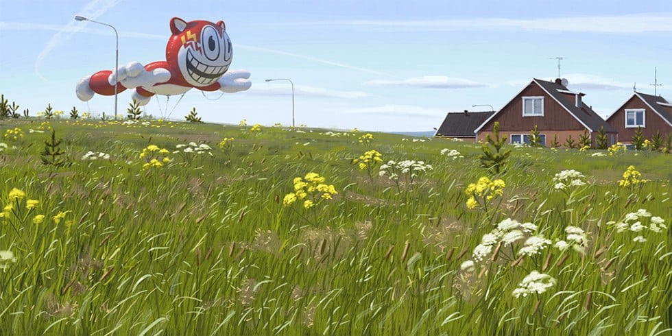 La distopia sci-fi dei quadri di Simon Stålenhag