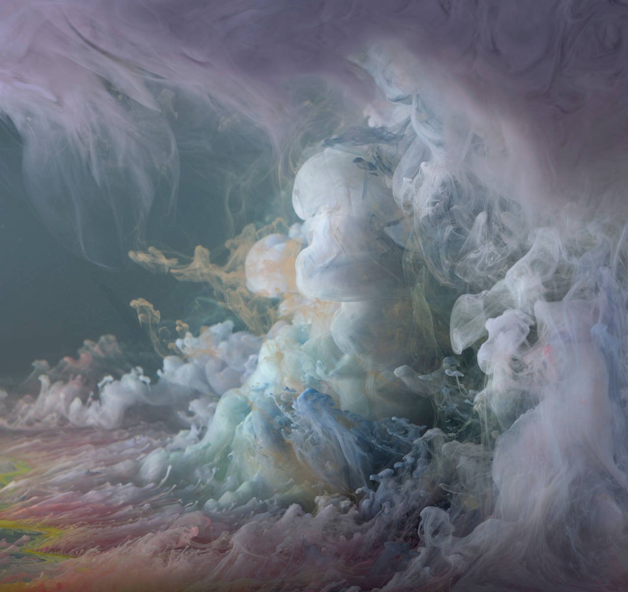 Abstract images - L'imprevedibile astrattismo acquatico di Kim Keever | Collater.al