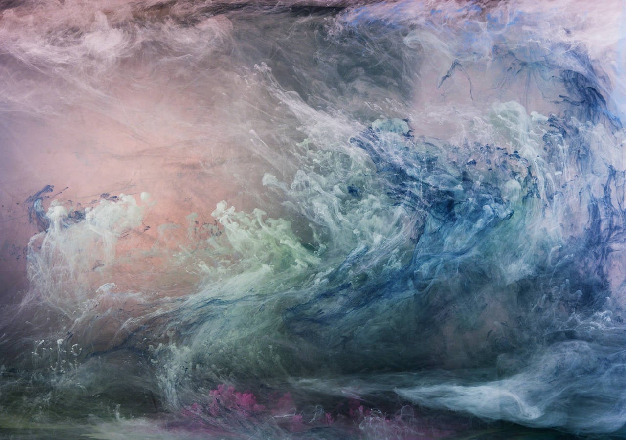 Abstract images - L'imprevedibile astrattismo acquatico di Kim Keever | Collater.al