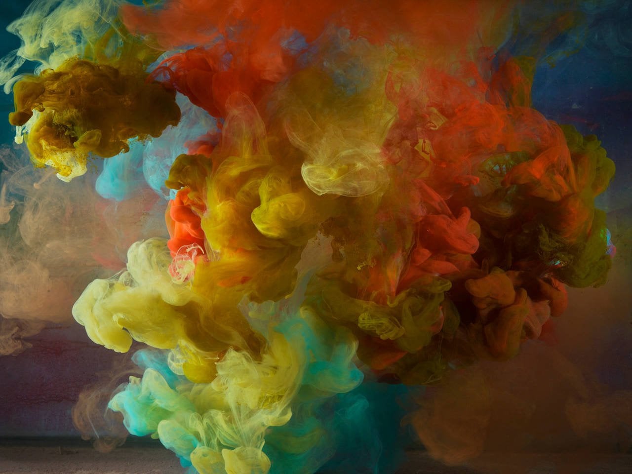 Abstract images - L'imprevedibile astrattismo acquatico di Kim Keever | Collater.al