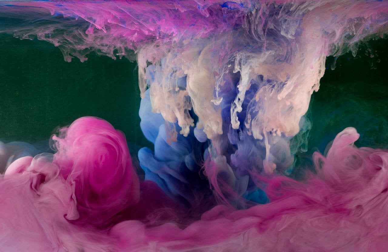 Abstract images - L'imprevedibile astrattismo acquatico di Kim Keever | Collater.al