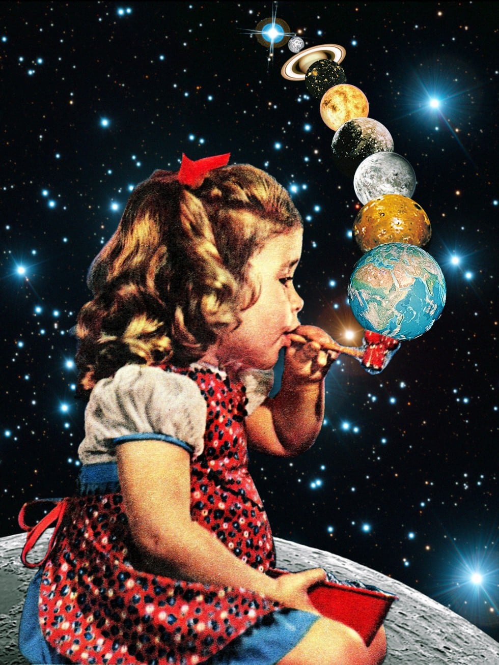 I collage onirici di Eugenia Loli | Collater.al