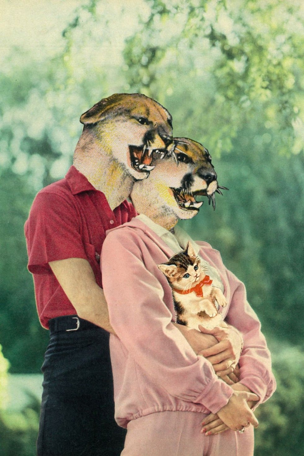 I collage onirici di Eugenia Loli | Collater.al