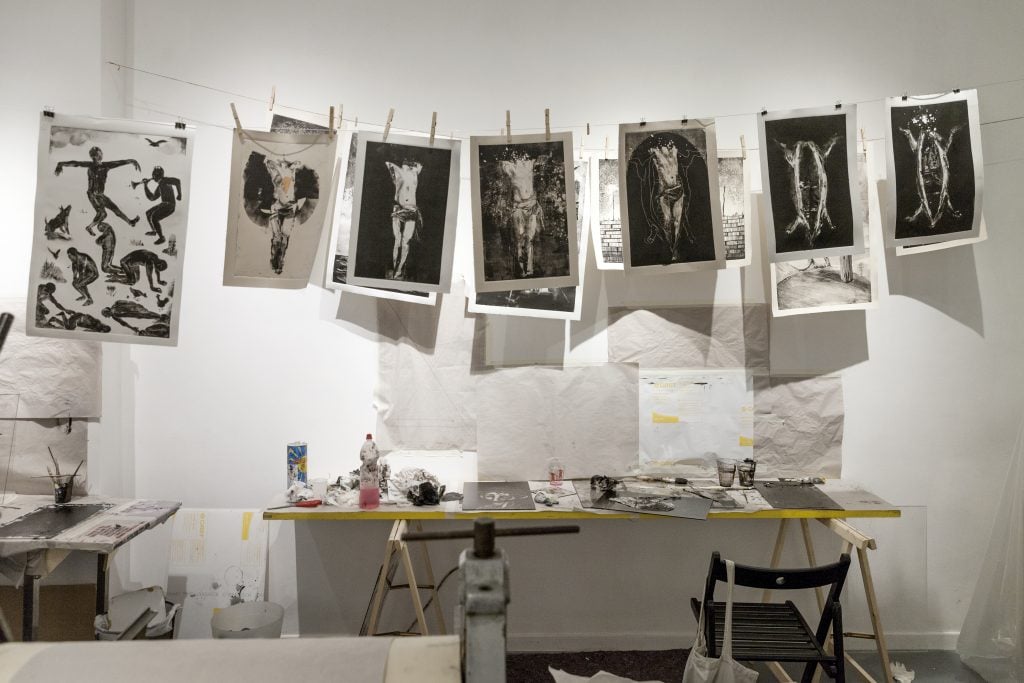 Colera: Borondo, Run, Servadio e Canemorto alla Galleria Varsi di Roma | Collater.al