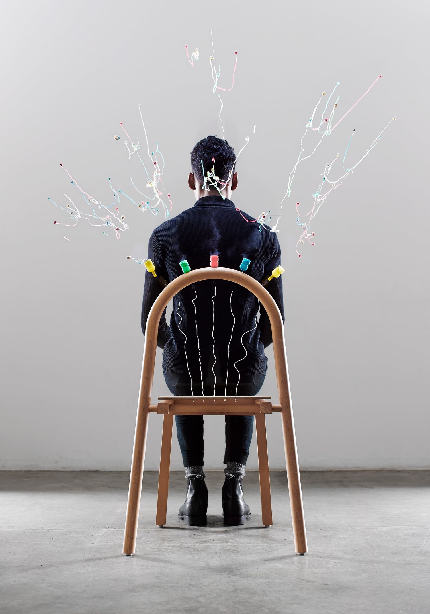 Josie, the chair that pops | Collater.al