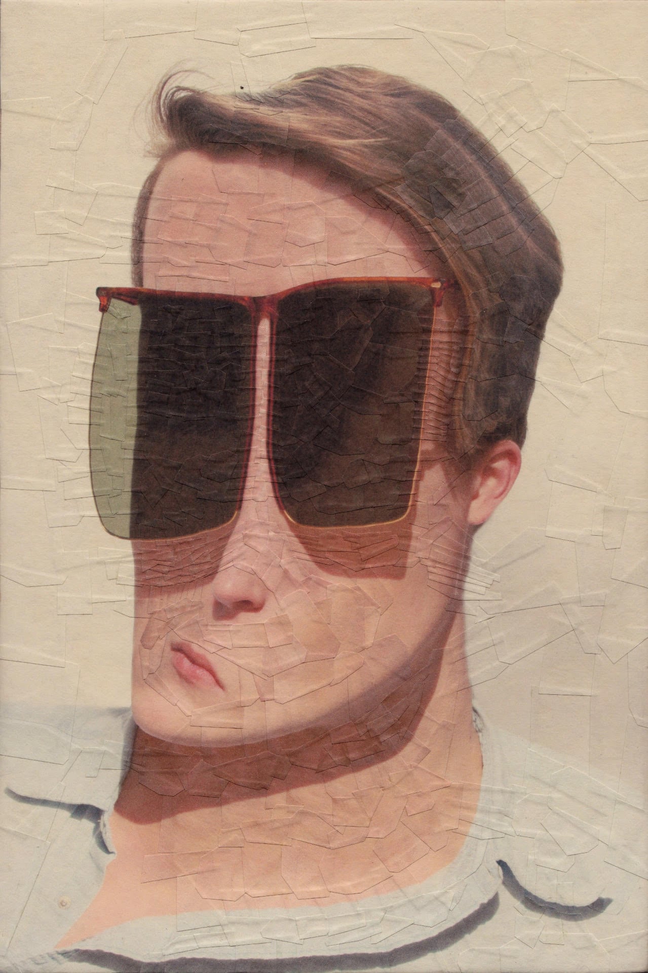 Gli incredibili volti deformati nei collage di Lola Dupre | Collater.al