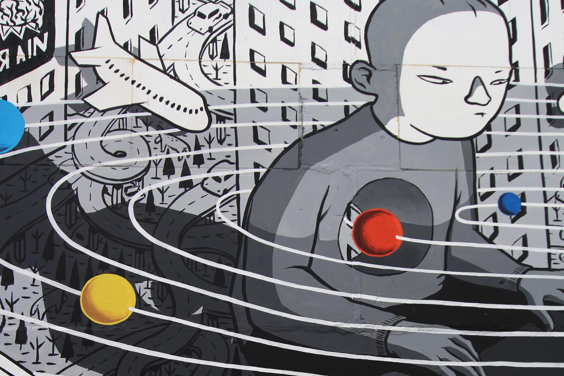 Rivoluzione, l’ultimo murales di Millo in Russia | Collater.al 4