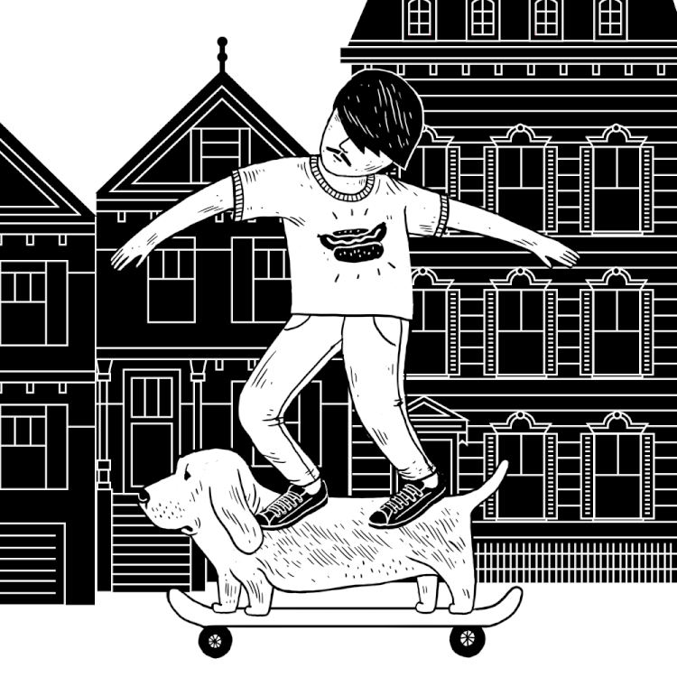 Le divertenti gif dell’illustratrice Lauren Boglio | Collater.al