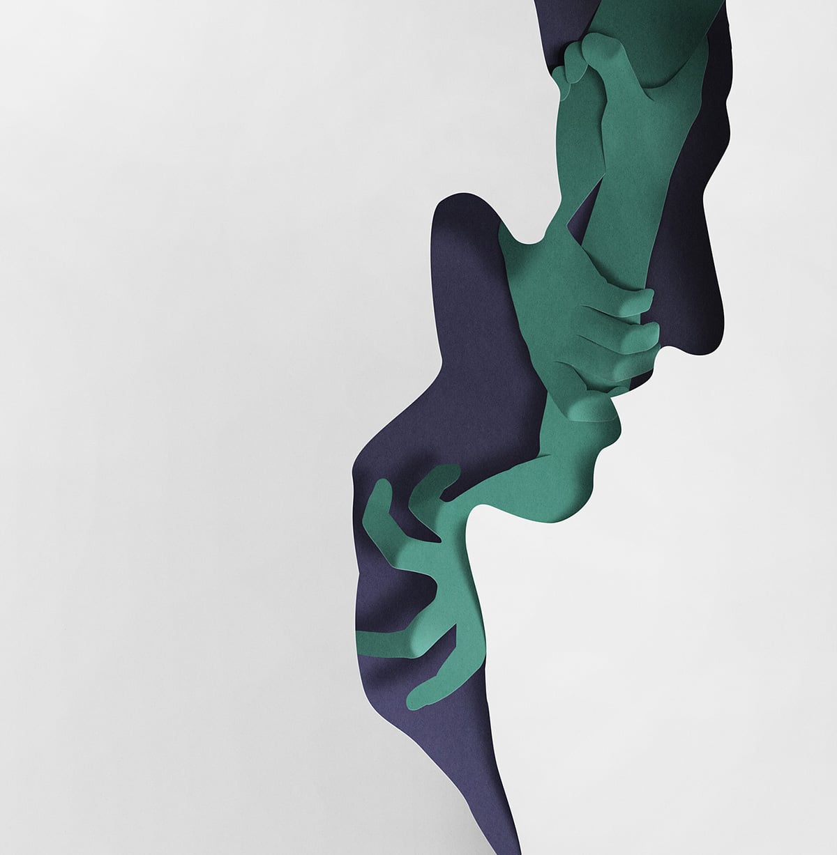 La paper art minimale di Eiko Ojala | Collater.al 4