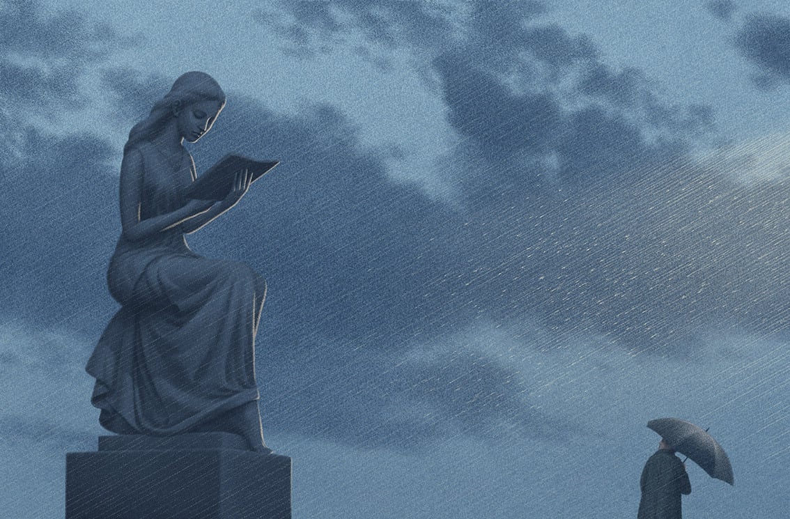 Le illustrazioni sognanti per gli amanti dei libri di Jungho Lee | Collater.al 2