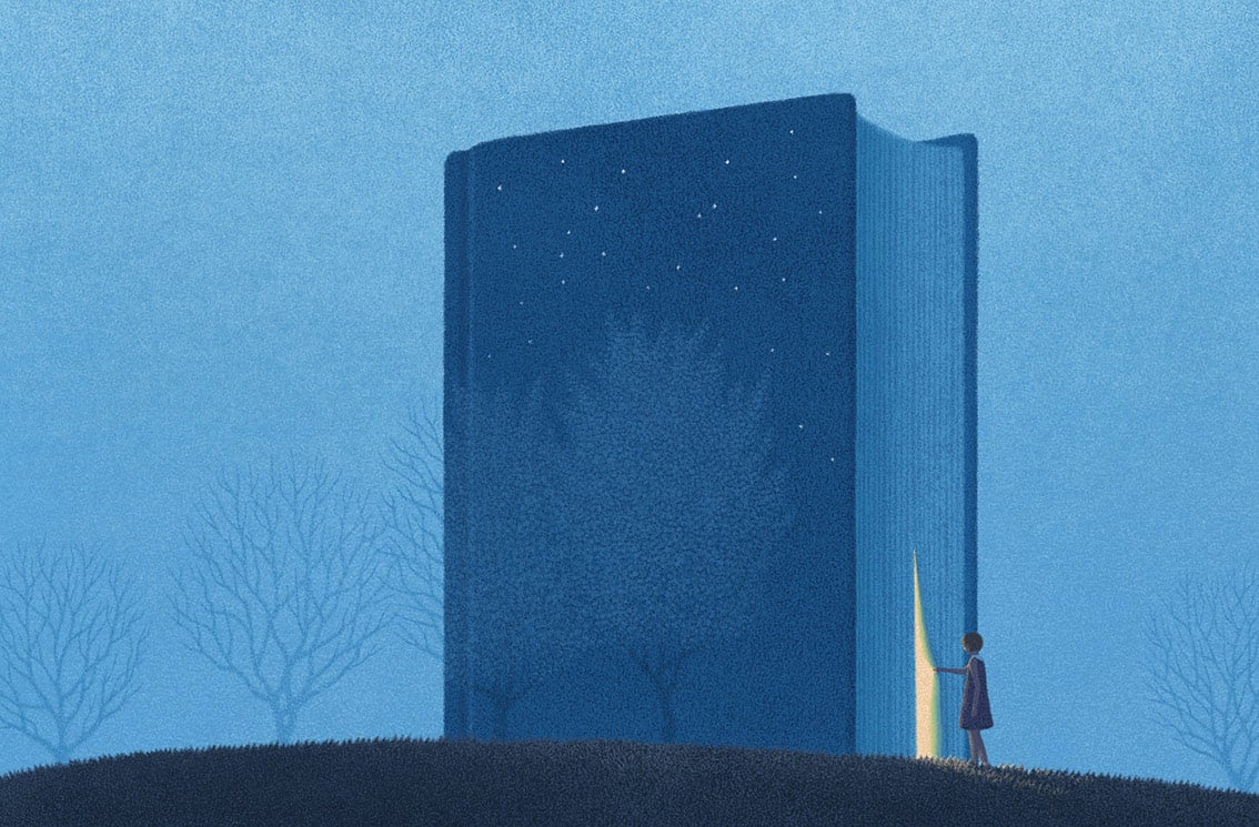 Le illustrazioni sognanti per gli amanti dei libri di Jungho Lee | Collater.al 5