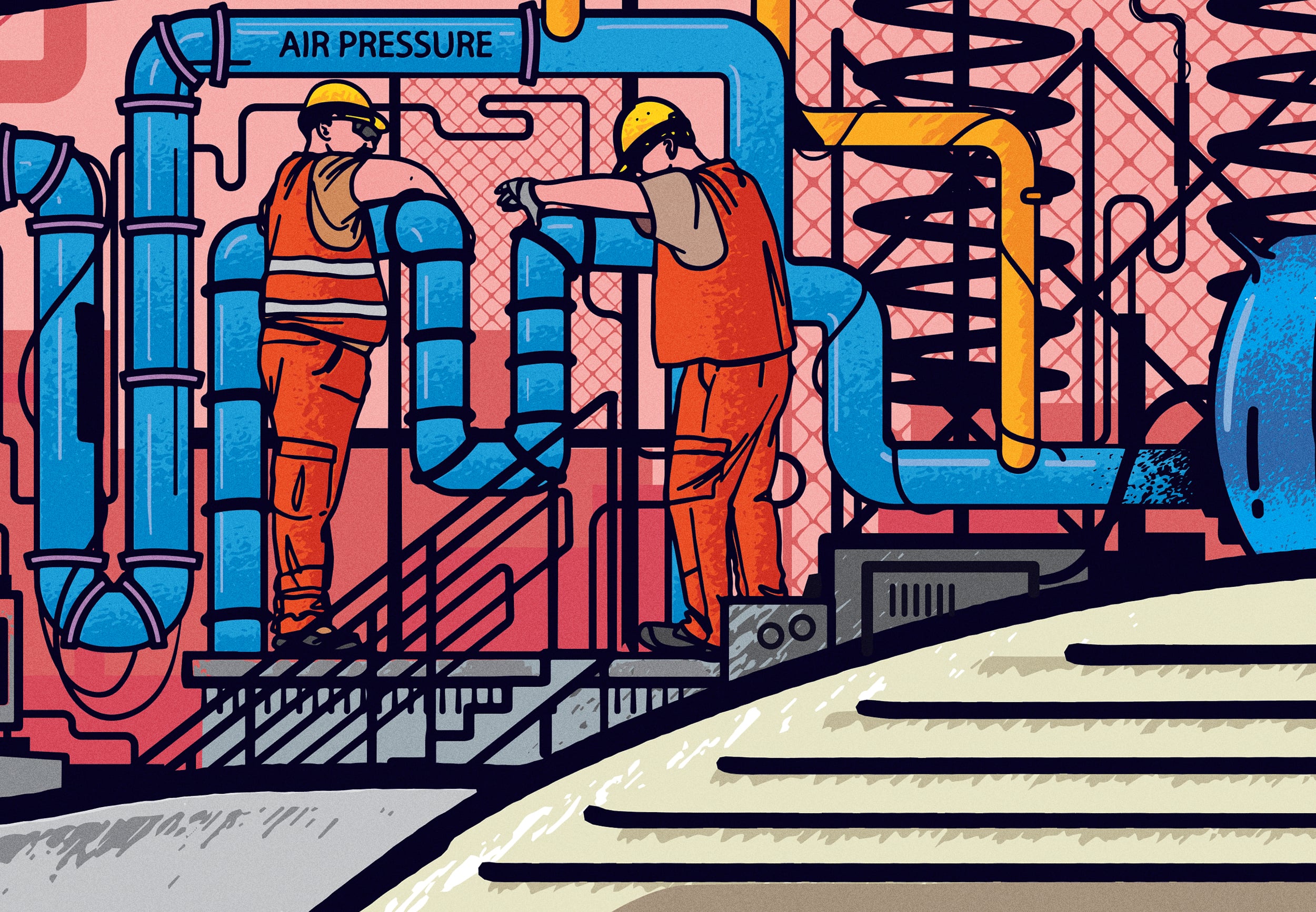 Le sneakers in costruzione illustrate da Musketon | Collater.al 5