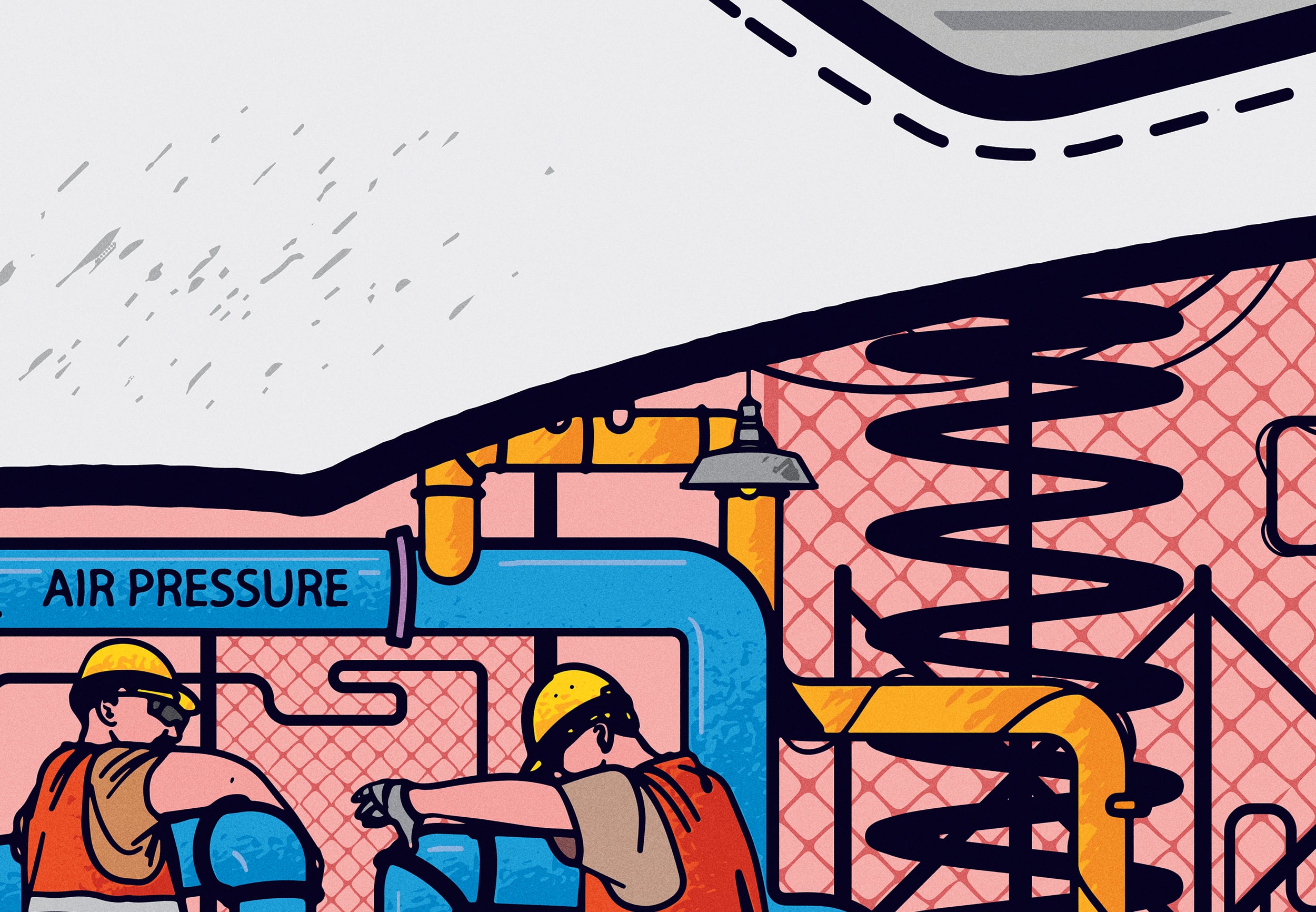 Le sneakers in costruzione illustrate da Musketon | Collater.al 8