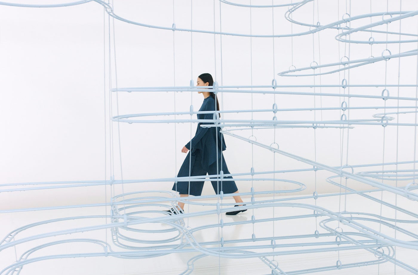 Loop, COS x Snarkitecture installation based on the childhood memory of ...