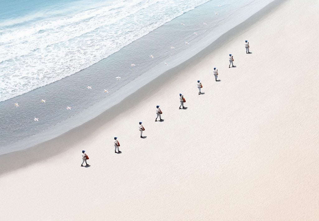 Walker, i mixed media di Felipe Bedoya | Collater.al 3