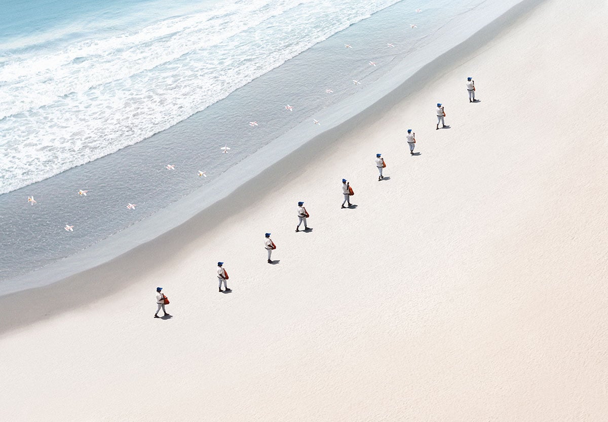 Walker, i mixed media di Felipe Bedoya | Collater.al 3