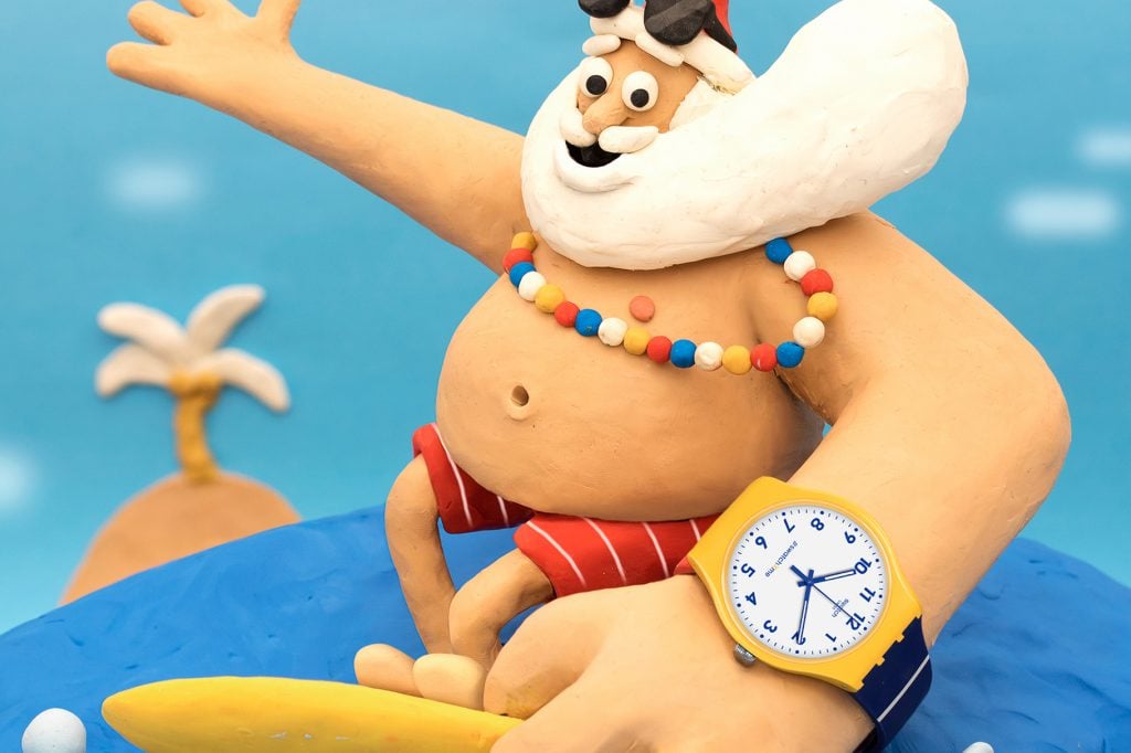 L'artwork in plastilina di Stefano Colferai per Swatch | Collater.al