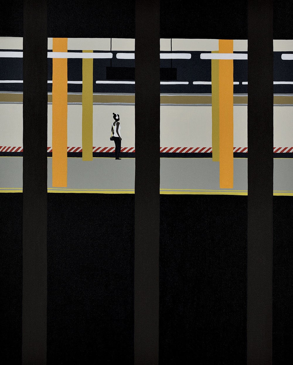 Backs, solitudine e isolamento nei dipinti di Gwen Yip | Collater.al 1