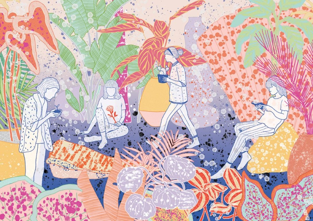 Le illustrazioni digitali ispirate alla natura di Milica Golubovic | Collater.al 1