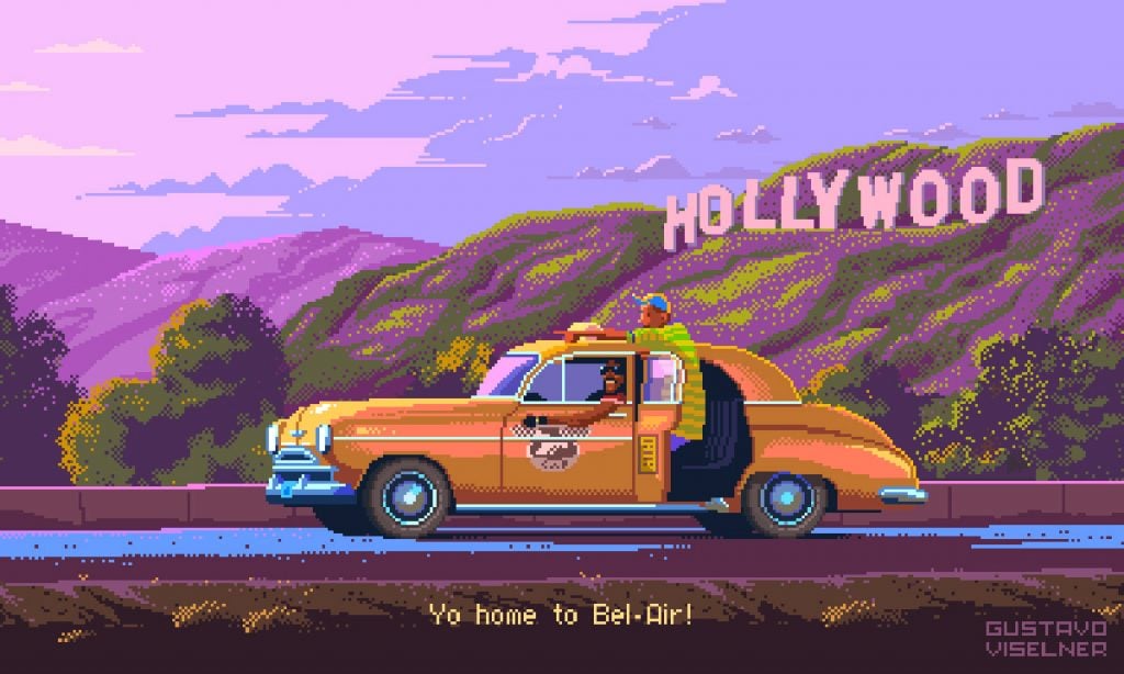 Gustavo Viselner ha ricreato i piu iconici TV-Show in 8-bit | Collater.al 10