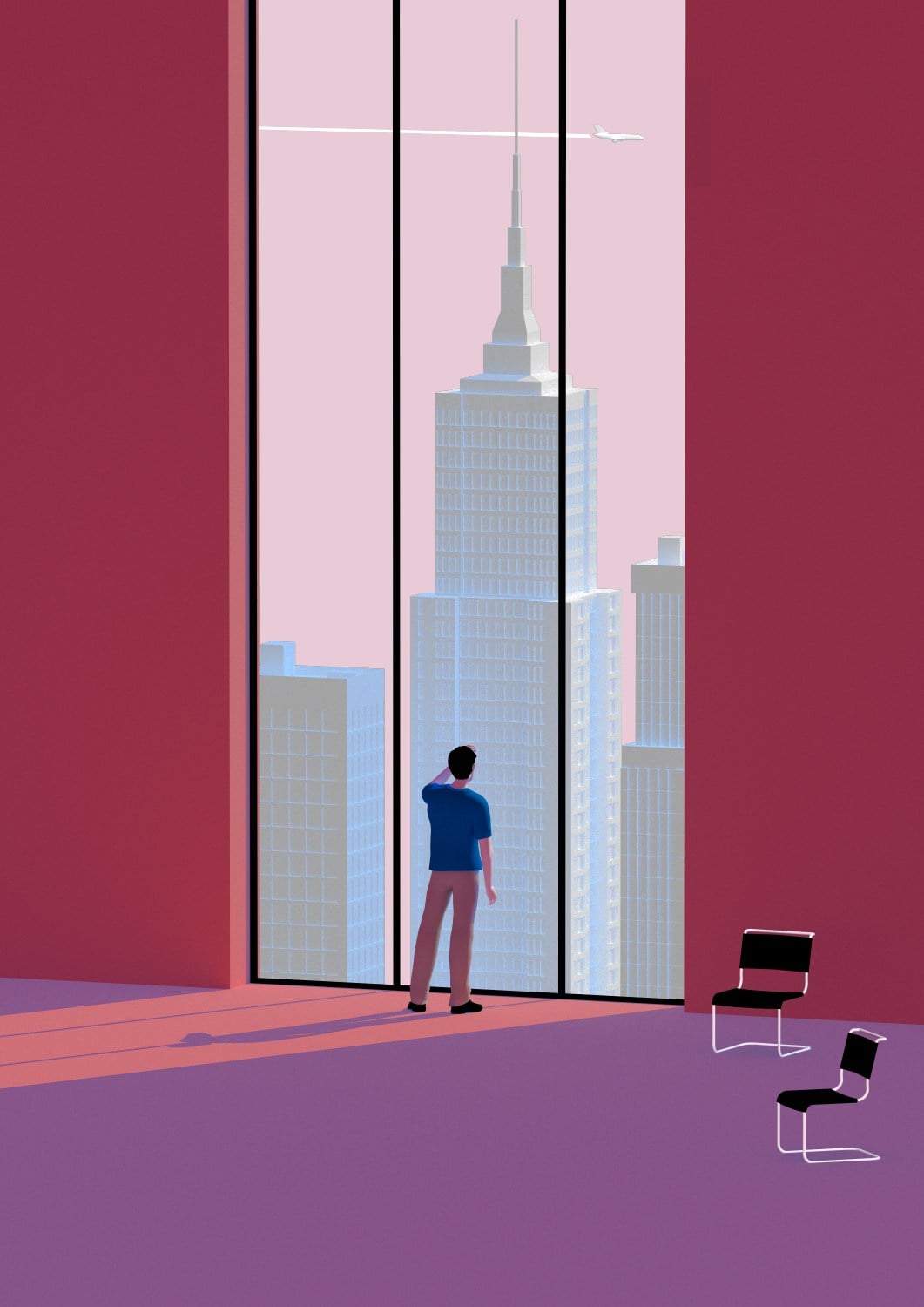 Le colorate illustrazioni 3D di Fred Peault | Collater.al 1