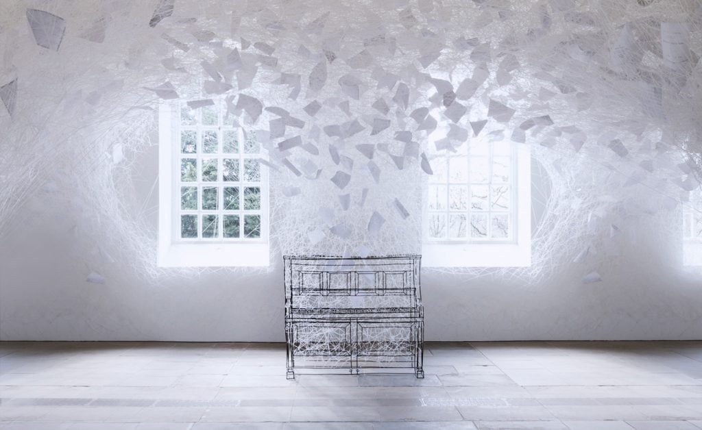 Beyond Time l’ultima installazione di Chiharu Shiota | Collater.al