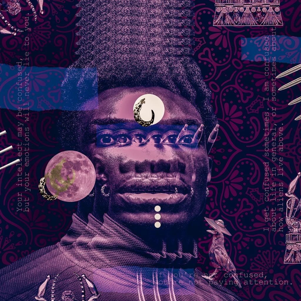 I collage fluo e psichedelici di Kaylan M.2 | Collater.al
